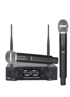 Wireless Microphone Metal Dual Professional Karaoke UHF Cordless Dynamic Mic Handheld Microphone System for Home Meeting Party DJ Wedding Home - pzsku/ZD3ECB931F1CA9A01F8DDZ/45/_/1680346080/a0fca654-f7b0-4277-a01c-435a046760fb