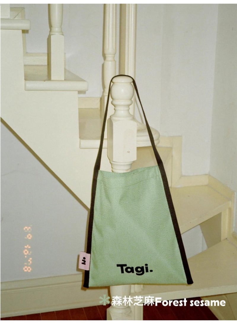 TG Tagi. Canvas bag with large capacity, multi-color design, stylish and classic commuting backpack with retro style, artistic and vintage. - Image 3