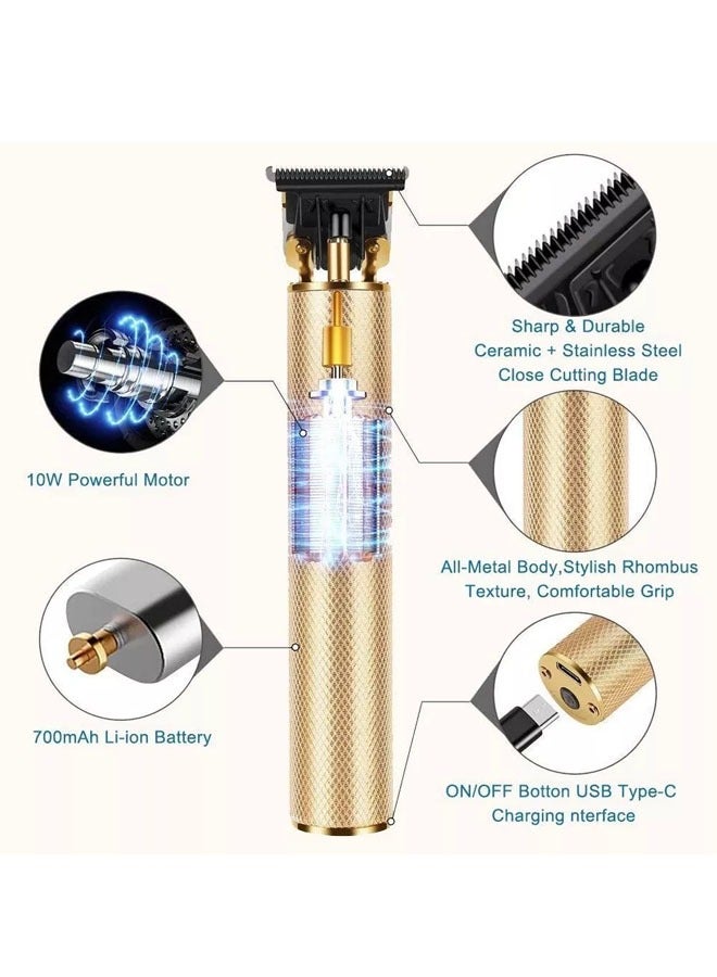 عام ماكينة حلاقة كهربائية للرجال، قابلة لإعادة الشحن، لتشذيب الشعر واللحية وحلاقة شعر الأنف. - Image 3