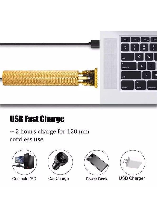 عام ماكينة حلاقة كهربائية للرجال، قابلة لإعادة الشحن، لتشذيب الشعر واللحية وحلاقة شعر الأنف. - Image 4