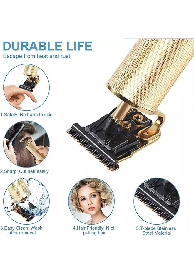 عام ماكينة حلاقة كهربائية للرجال، قابلة لإعادة الشحن، لتشذيب الشعر واللحية وحلاقة شعر الأنف. - Image 5