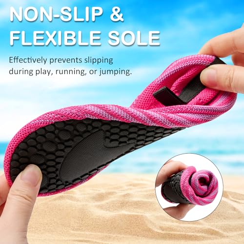 ANLUKE Kids Water Shoes Girls Boys Slippers Swimming Shoes Barefoot Quick Dry Aqua Socks - Image 5