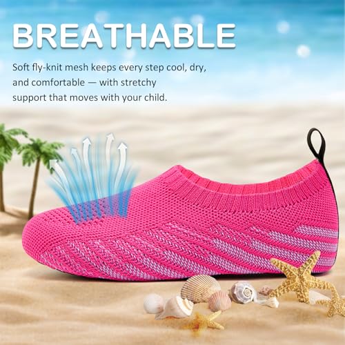 ANLUKE Kids Water Shoes Girls Boys Slippers Swimming Shoes Barefoot Quick Dry Aqua Socks - Image 4