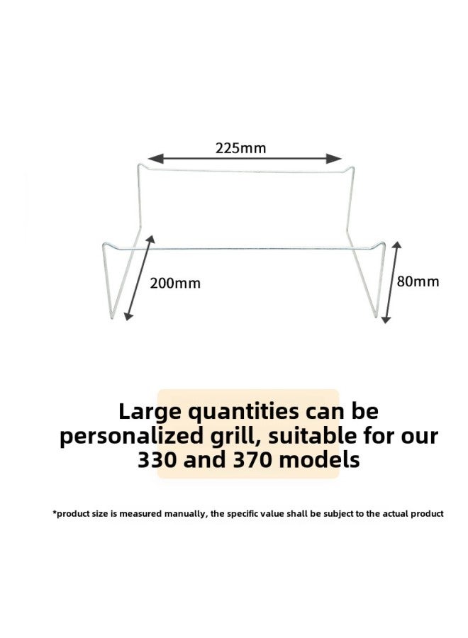 Tin Paper Aluminum Foil Box Disposable Portable Small Hot Pot With Bracket Oil Lamp Pot Set Environmental Protection Heatable And Sealable-Color:330.370 Support-Specifications:1 Set - Image 1