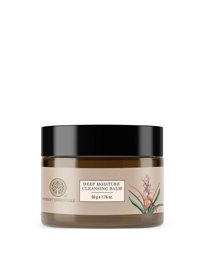 Forest Essentials Deep Moisture Cleansing Balm | Natural Makeup Remover and Cleanser | Removes Excess Oil & Dirt, Detoxifies & Clear Pores | For All Skin Type | 50g - Image 4