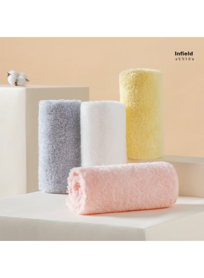 Uchino New Cotton Candy Handkerchief Pro A Class High-end Soft Children's Bathing Hot Compress Quick-drying Absorbent Small Towel 4-pack M4 - Image 3
