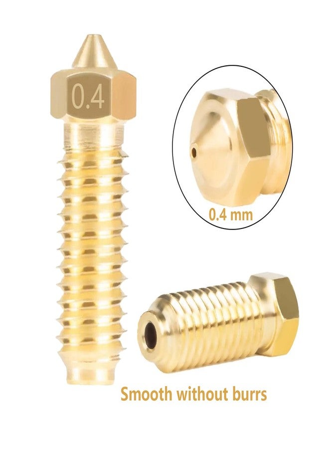 ١٠ فوهات نحاسية لطابعات Anycubic Kobra 3/Kobra S1 ثلاثية الأبعاد، ١٠ قطع من فوهات عالية السرعة ٠٫٤ مم لطابعات Kobra 3، Kobra 3 Combo، Kobra S1، Kobra S1 Combo - Image 3