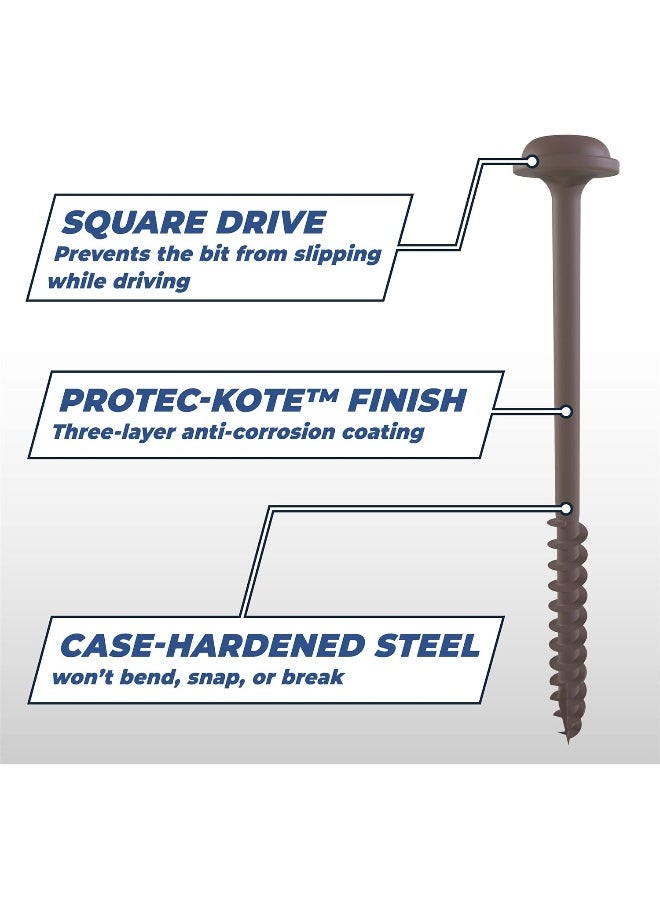 Kreg Tool Company SML-C2X250-125 HD Pocket Hole Screws 125 CT - Image 5