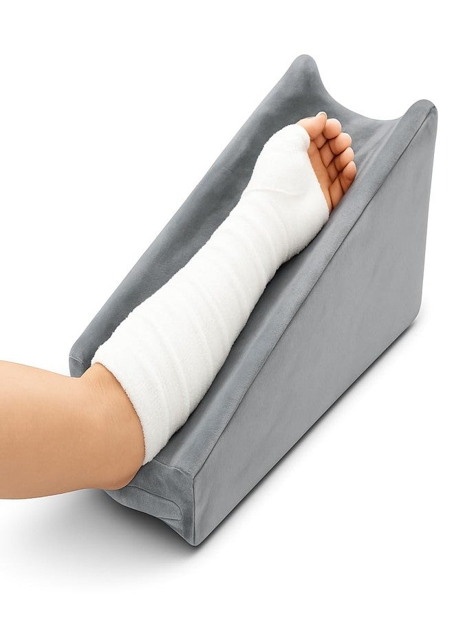 Hossmily Arm Elevation Pillow, Arm Wedge Elevation Pillow Excellent, Ergonomic Elbow Support Pillow for Sleeping Arm Pads Elbow Pillow with Removable Pillow Case-Grey - Image 1