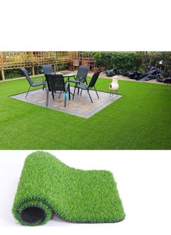 ماركة غير محددة سجادة عشب اصطناعية صناعية للحديقة 2 × 3 م  - Image 1