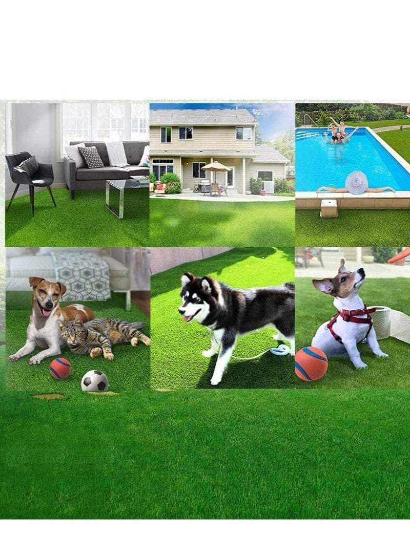 Generic Artificial Fake Grass Carpet Turf For Garden, 25mm 2x3m  - Image 3