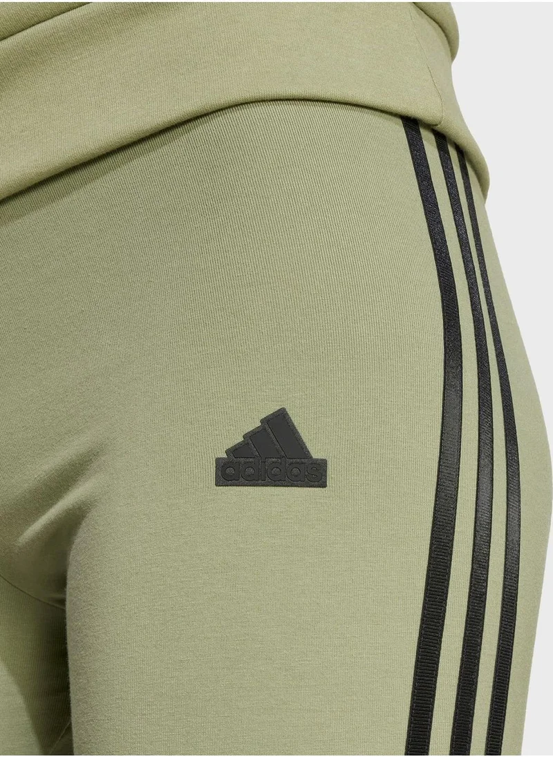 Adidas Future Icon 3 Stripe Leggings