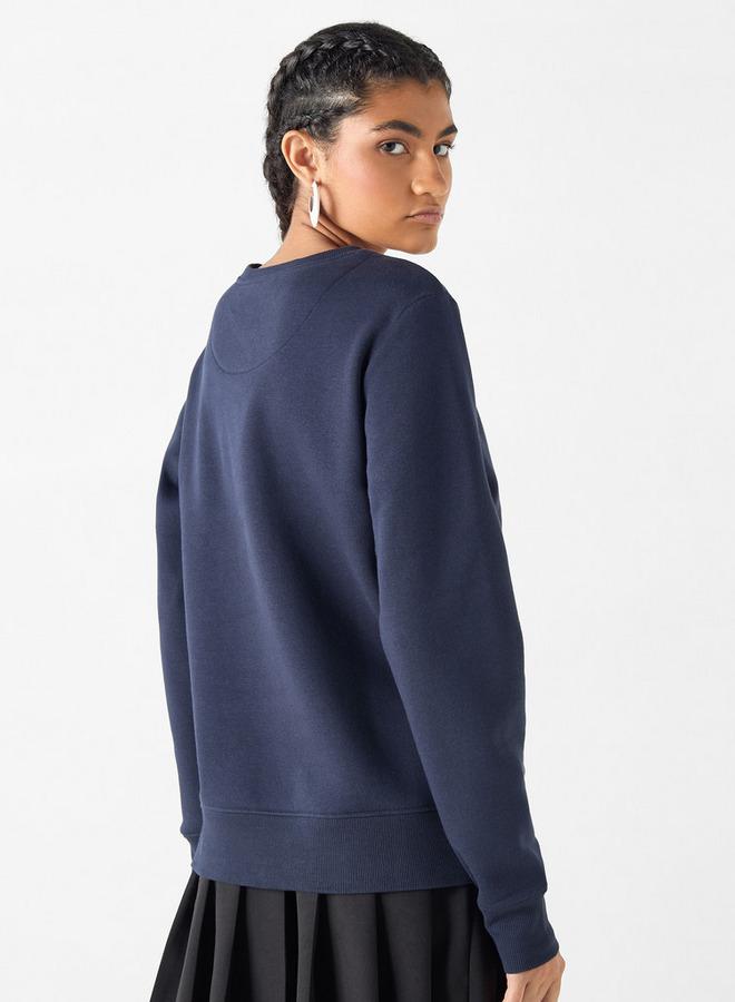 لي كوبر سويت شيرت بأكمام طويلة بشعار مطرز من لي كوبر - Image 3