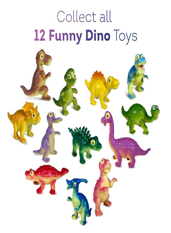 Relaxcation قنابل استحمام دينو مصنوعة في الولايات المتحدة للأطفال مع ألعاب ديناصورات مضحكة كبيرة مفاجأة داخلها - قنابل استحمام فقاعة بجودة مفاجآت ديناصورات مضحكة داخلها | هدية للأولاد والبنات في عيد الميلاد - Image 2