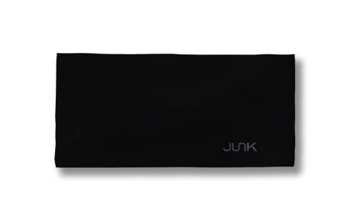 JUNK Brands Big Bang Lite Headband - Moisture-Wicking, Performance Fabric, Non-Slip, Sports Sweatband for Men & Women - One Size - Tactical Black - Image 3