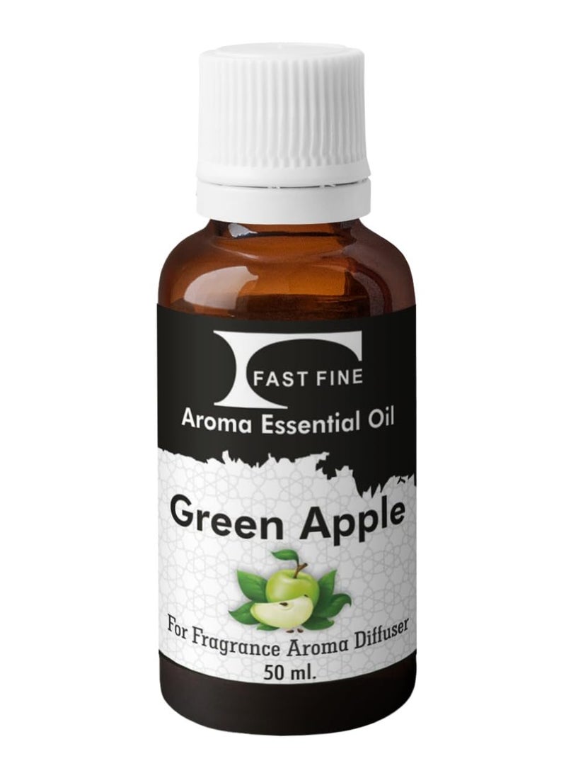 Fast Fine Fast Fine Portable Room Air Purifier Aroma Diffuser or Humidifier Revitalizer with Green Apple Aroma Essential Diffuser Oil 50ML  - Image 3