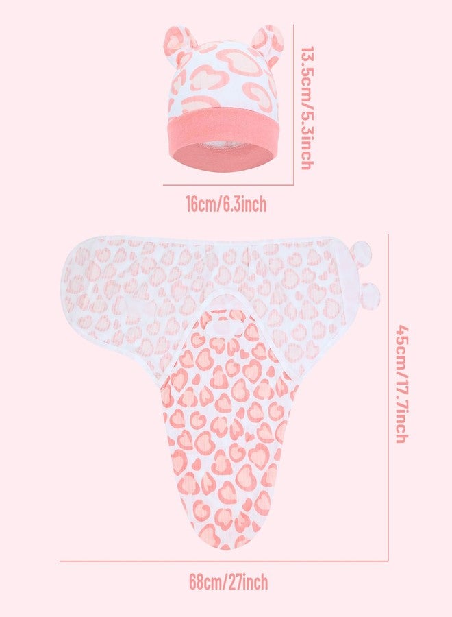 Tarini Baby Swaddle Wrap for New Born, Swaddle Wrap for New Born, Baby Swaddle, Newborn Swaddle Blanket Set - 1 Swaddle + 1 Hat, Adjustable Baby Wrap for Infants Boys Girls - Image 2