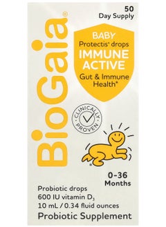 Baby Protectis Drops, Immune Active, 0-36 Months, 0.34 fl oz (10 ml)