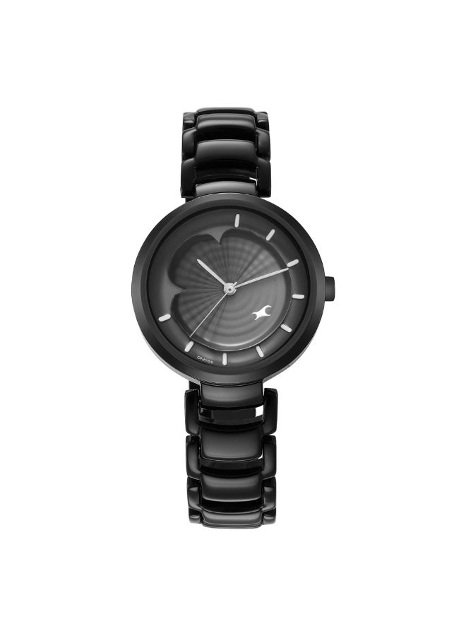 Fastrack Black Dial Analog Watch for Women -NR6277NM01, IPBLACK, strap - Image 1