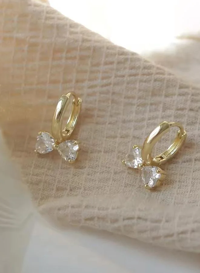 Take Two  Bow Hoop Earrings for Women | Best Price UAE