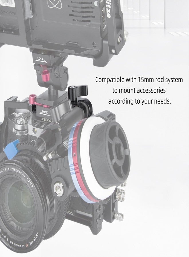 نيتز سكة ناتو من نيتز مع مشبك قضيب واحد 15 مم (76 مم/3 بوصات) - N46-C3 - Image 4