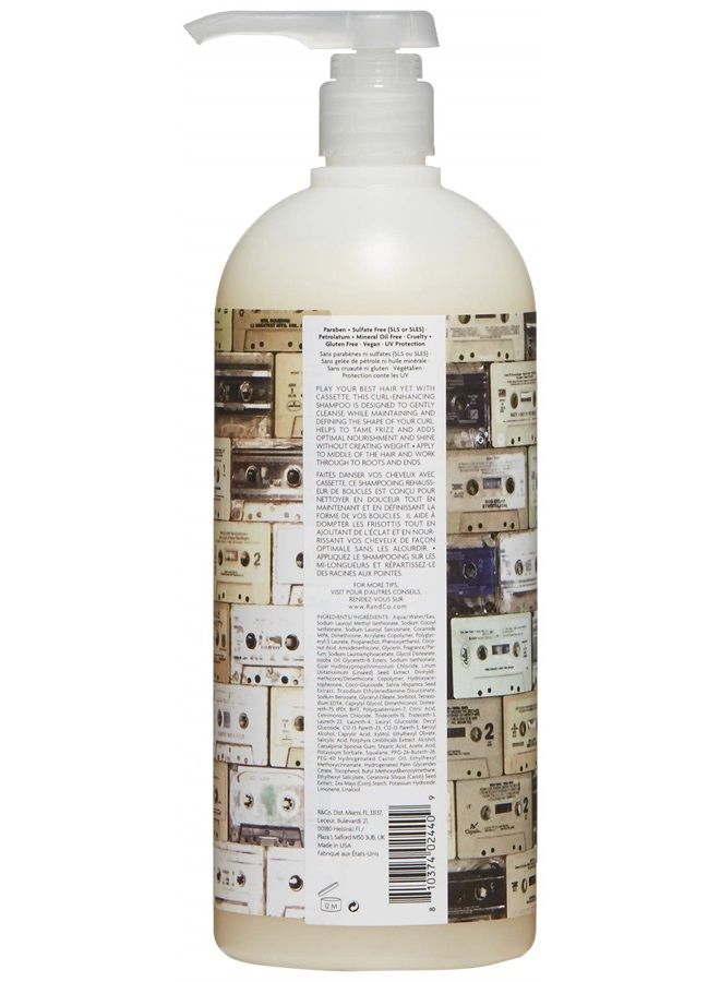 R+Co Cassette Curl Shampoo and Superseed Oil Complex | Gentle Cleansing + Tames Frizz + Nourishing | Vegan + Cruelty-Free | 33.8 Oz - Image 2