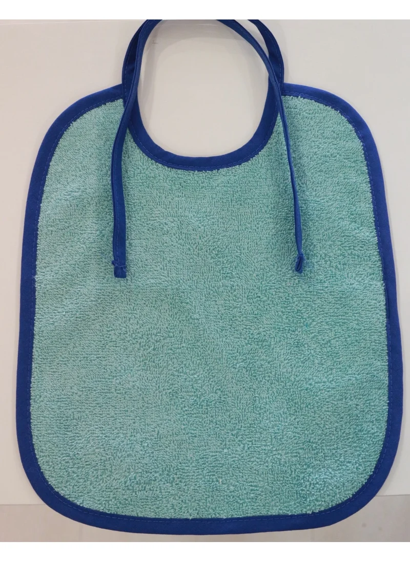 اندر هوم Baby Food Bib Curly Bib Cotton Plain Towel Baby Apron