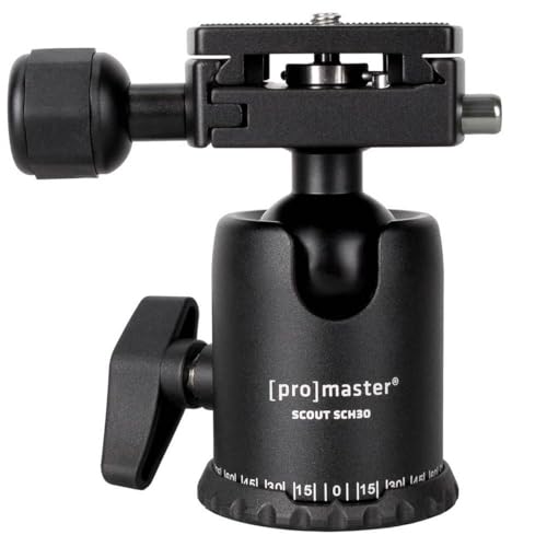 ProMaster Scout Series SCH30 Ball Head - Lightweight and Versatile for Precision Camera Positioning, (Model 5186) - Image 5