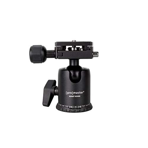 ProMaster Scout Series SCH30 Ball Head - Lightweight and Versatile for Precision Camera Positioning, (Model 5186) - Image 2