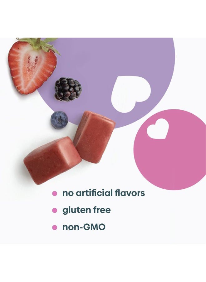 UpSpring مكملات الرضاعة الطبيعية، وجبات خفيفة للرضاعة مع الحلبة والشوك المقدس، أساسيات دعم الرضاعة، إمدادات حليب الثدي - توت مختلط (28 قطعة) - Image 4