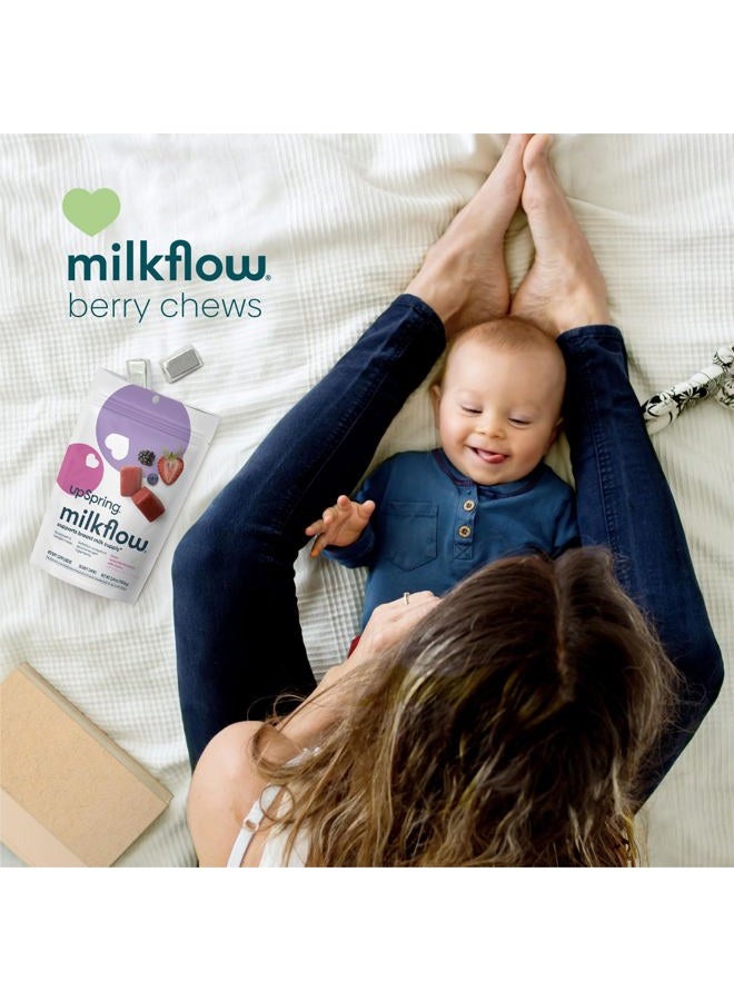 UpSpring مكملات الرضاعة الطبيعية، وجبات خفيفة للرضاعة مع الحلبة والشوك المقدس، أساسيات دعم الرضاعة، إمدادات حليب الثدي - توت مختلط (28 قطعة) - Image 5