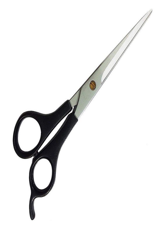 CUVLY Hair Cutting Scissor Professional for Salon Barber and Home use Stainless Steel Hair Cutting Scissor (Hair Cutting Scissor) (Black) - Image 5