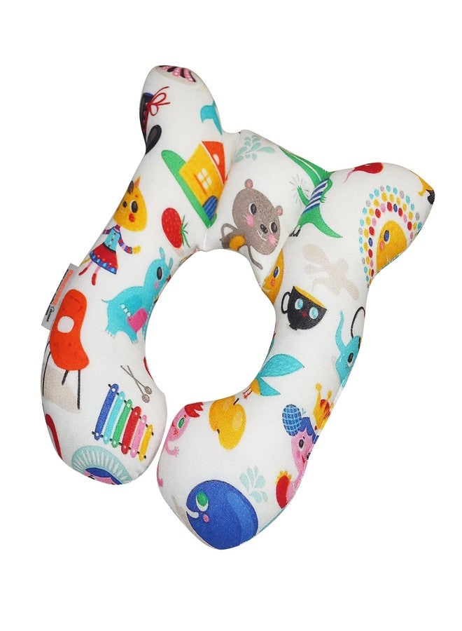 Gordon New Born Baby Soft Cotton Neck Support Pillow for Head (0-18 Month) - Image 4