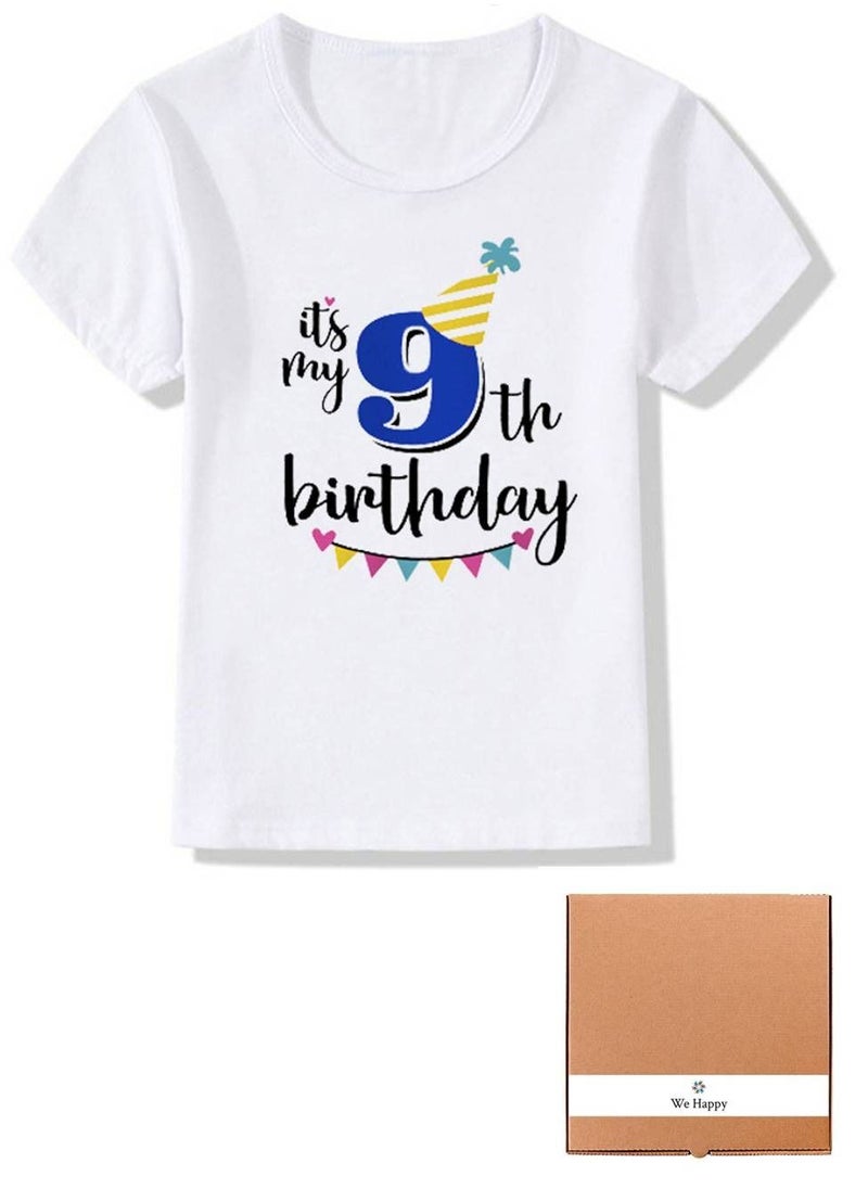 We Happy Its My Birthday Boys and Girls Party Costume T-shirt  - Image 1