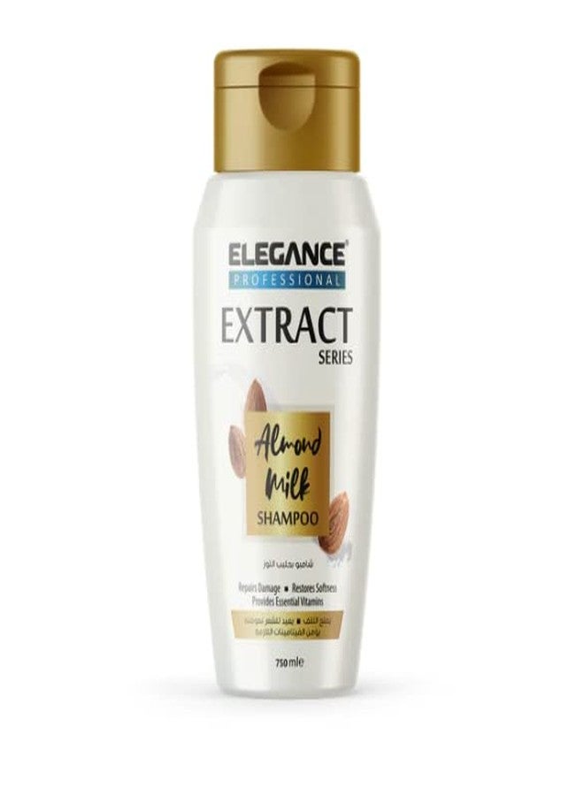 E Elegance Hair Shampoo, Extract Series, 25.3 Oz (Almond)