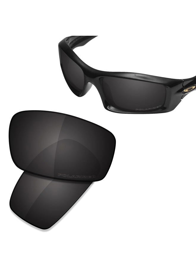 Saucer Premium Replacement Lenses for Oakley Monster Pup Sunglasses, High Definition - Carbon Black Polarized, One size - Image 2