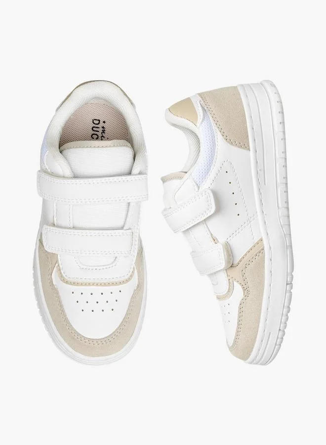Mister Duchini Boys Hook & Loop Sneakers