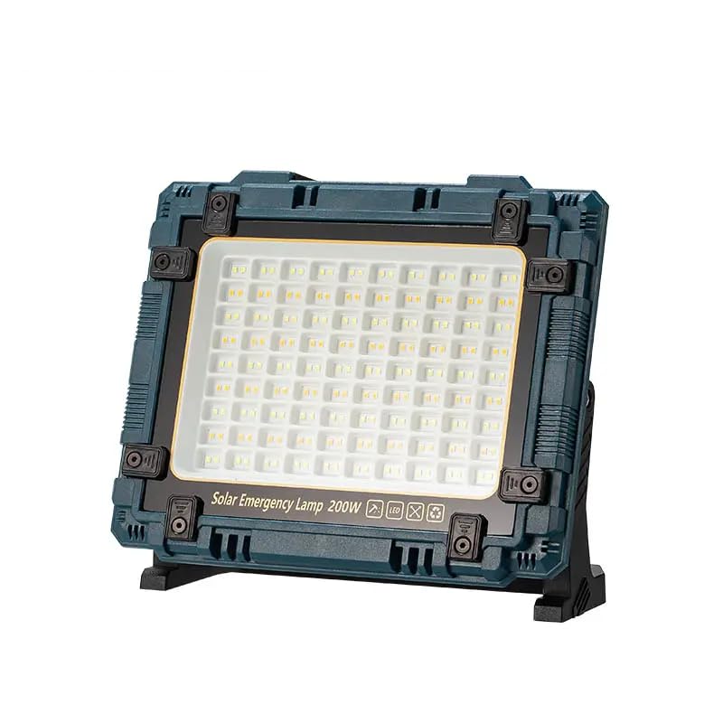 Brikipth Brikipth MultiFunctional Solar Energy Charging Emergency Light Solar Outdoor Courtyard Waterproof Inspection Flashlight Car Explosion Proof Floodlight - Image 1