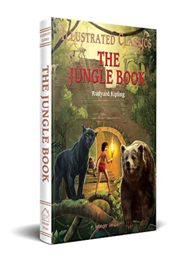 Illustrated Classics - The Jungle Book: Abridged Novels With Review Questions (Hardback) 