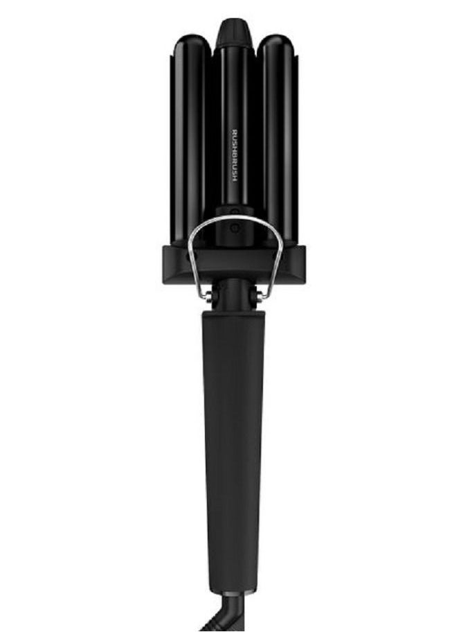 Rush Brush M2 Plus3 Crimper Black 3Titanium Barrels , Ionic , 230C  - Image 2