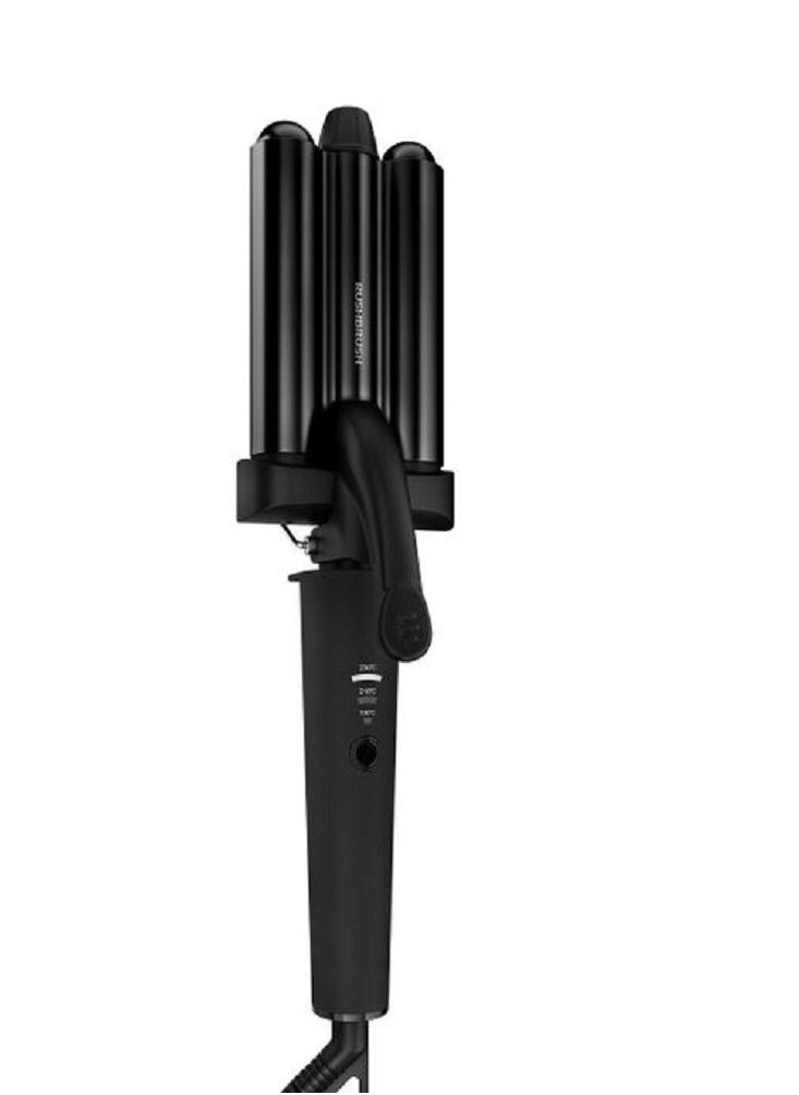 Rush Brush M2 Plus3 Crimper Black 3Titanium Barrels , Ionic , 230C  - Image 3