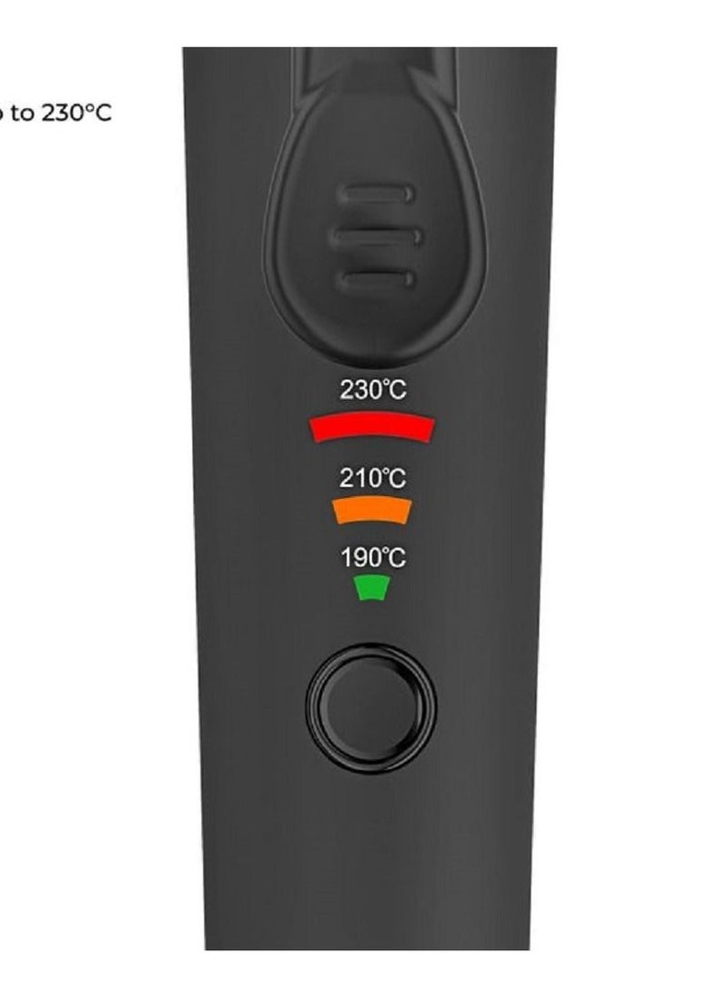 راش براش اداة تجعيد الشعر M2 Plus3 Crimper اسود - Image 4
