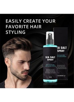 lakerain Sea Salt Spray - Hair Men - Hair Texturizing Spray with Kelp, Aloe Vera and Red Algae Extract - Surf Spray to Add Volume and Texture Sea Salt Spray for Men Beach Hair Spray  - Image 1
