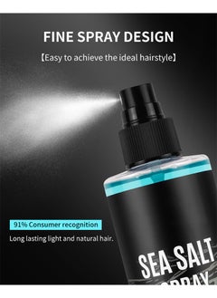 lakerain Sea Salt Spray - Hair Men - Hair Texturizing Spray with Kelp, Aloe Vera and Red Algae Extract - Surf Spray to Add Volume and Texture Sea Salt Spray for Men Beach Hair Spray  - Image 3