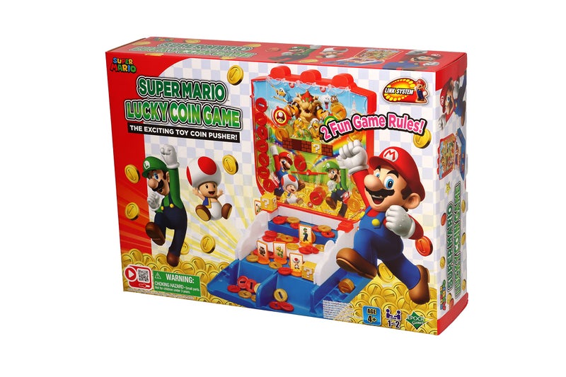 EPOCH Games Super Mario Lucky Coin Game  Tabletop Skill and Action Game for 12 Players  Collect Coins Win Prizes and Have Fun - Image 3