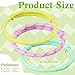 Remerry 168 Pcs Friendship Bracelets Adjustable Woven Rope Bracelets Bulk Graduation Ceremony Prom Birthday Party Favors Goodie Bag Stuffers 8 Assorted ColorsMacaron Colors - Image 4