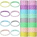 Remerry 168 Pcs Friendship Bracelets Adjustable Woven Rope Bracelets Bulk Graduation Ceremony Prom Birthday Party Favors Goodie Bag Stuffers 8 Assorted ColorsMacaron Colors - Image 2
