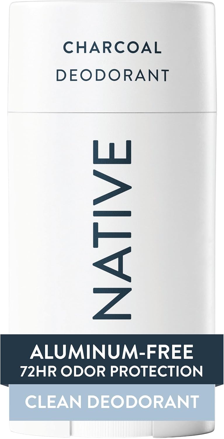native Deodorant - Natural Deodorant for Women and Men - Vegan, Gluten Free, Cruelty Free - Aluminum Free, Free of Parabens and Sulfates - Charcoal - Image 1