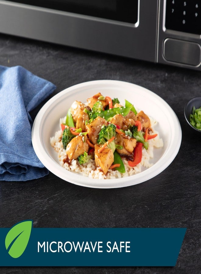 Hefty ECOSAVE Compostable Paper Plates, 10-1/8 Inch, 16 Count - Image 4