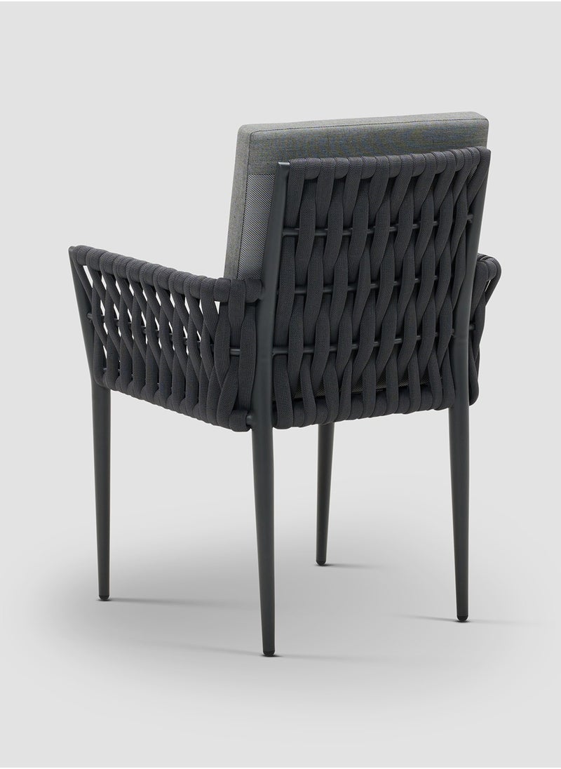 AL HUZAIFA FURNITURE Hug Outdoor Dining Armchair  - Image 4